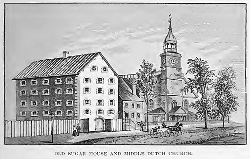 The Sugar House also became a prison as the Redcoats captured more of Washington's soldiers during the retreat from New York.