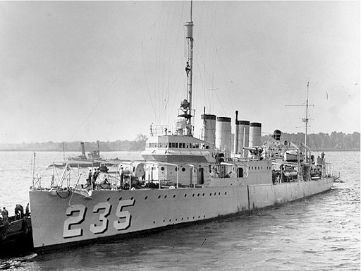 leaving Philadelphia Navy Yard 1932